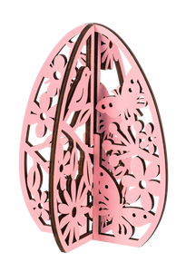 Laser Cut Egg Figurines