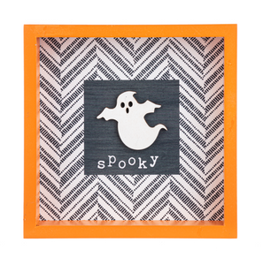 Halloween Decor Desk Plaques