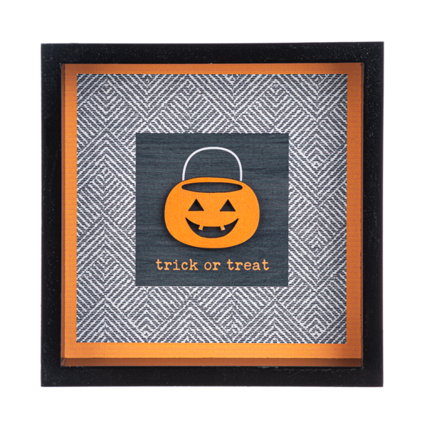 Halloween Decor Desk Plaques