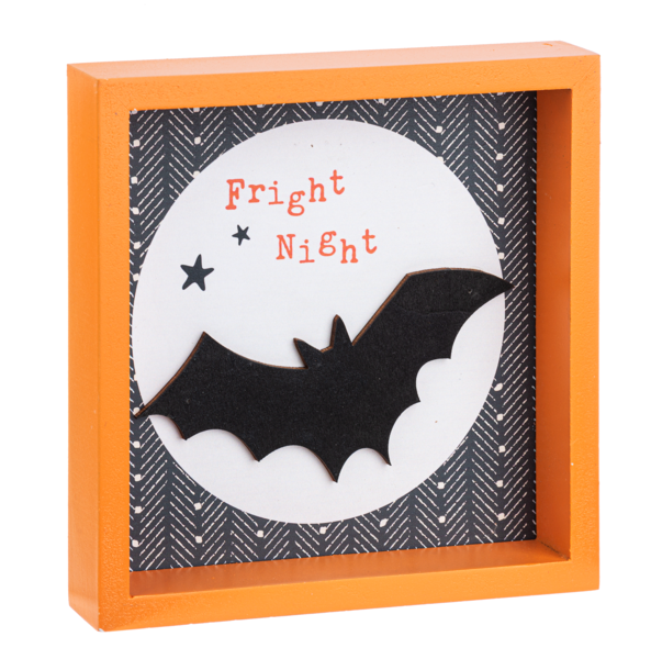 Halloween Decor Desk Plaques