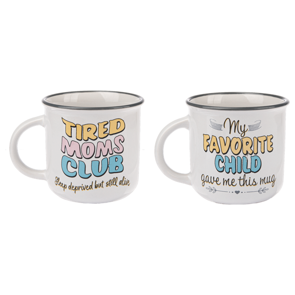 Humor Helps Mom - Camp Mugs