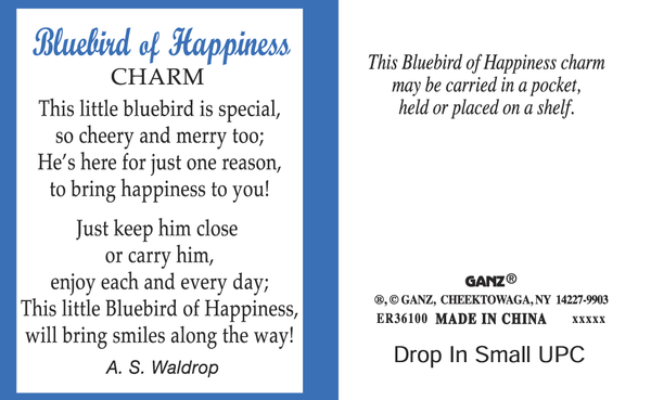 Bluebird of Happiness Charms