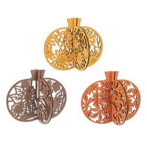Large Laser Cut Pumpkin Figurines