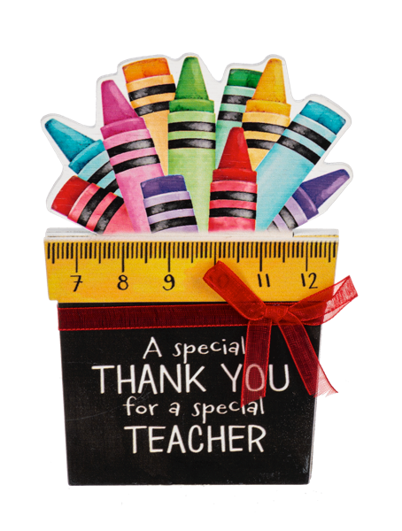 Teacher Hidden Message 2 pc Gift Card Holders