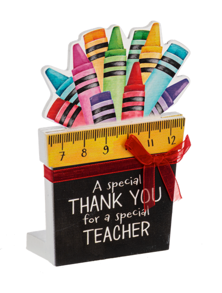 Teacher Hidden Message 2 pc Gift Card Holders