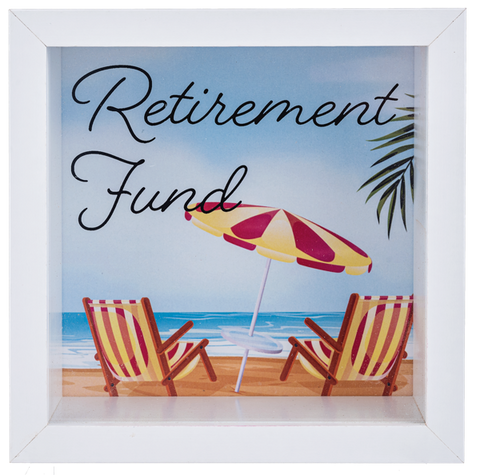 Retirement Fund Shadow Box Bank