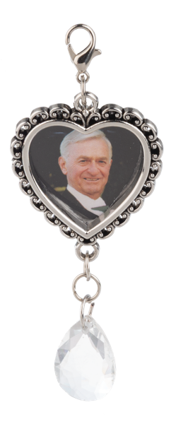 Memorial Bouquet Charm with Backer Card