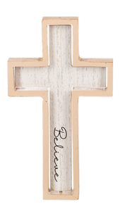 Spinning Cross Figurine