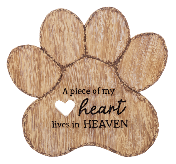 Paw Print Pet Memorial Stepping Stones