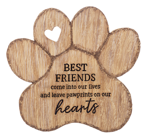 Paw Print Pet Memorial Stepping Stones