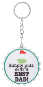 Best Dad by Par - Keychain/Bottle Opener
