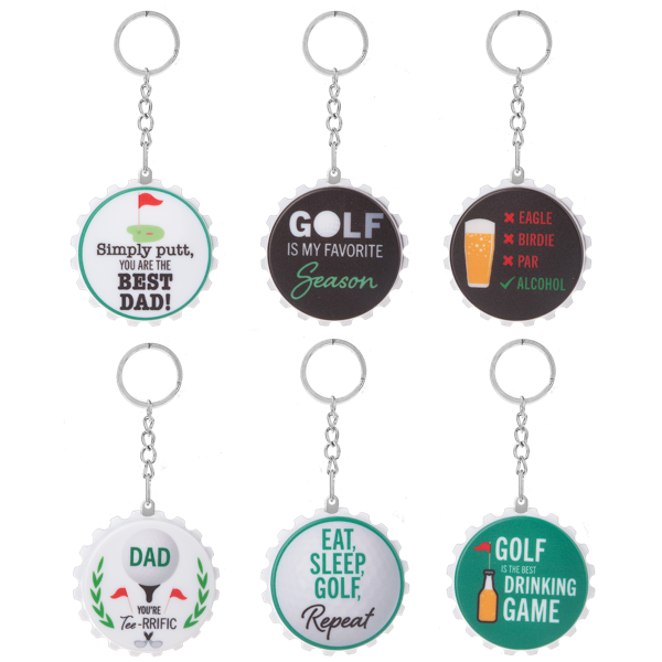 Best Dad by Par - Keychain/Bottle Opener