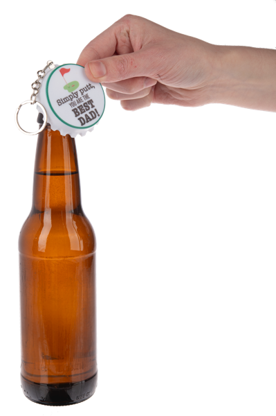 Best Dad by Par - Keychain/Bottle Opener