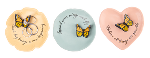 Monarch Butterfly Trinket Dishes