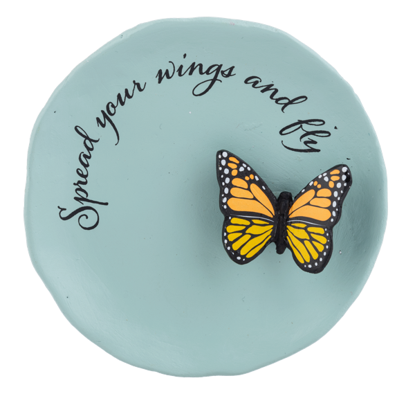 Monarch Butterfly Trinket Dishes