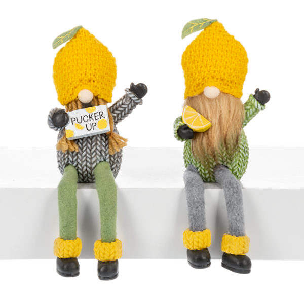Lemons & Gnomes Shelfsitters