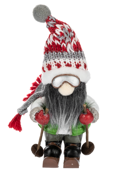 Ski Lodge - Gnome Figurines