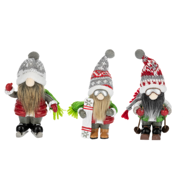 Ski Lodge - Gnome Figurines