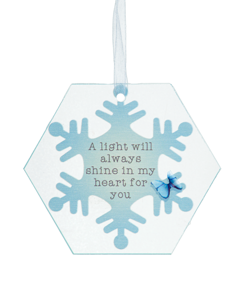 Memorial Snowflake - Ornaments in Gift Box