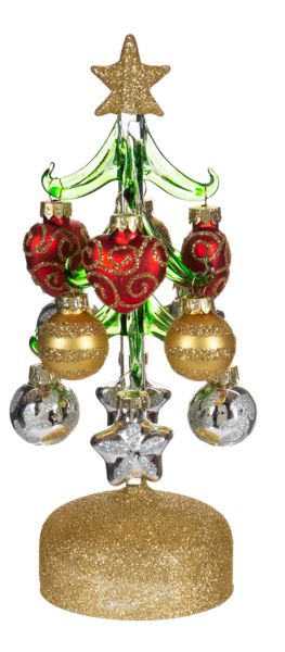 Light Up Christmas Tree with Ornaments