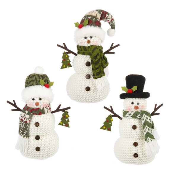 Comfy & Cozy Christmas - Snowman Figurines