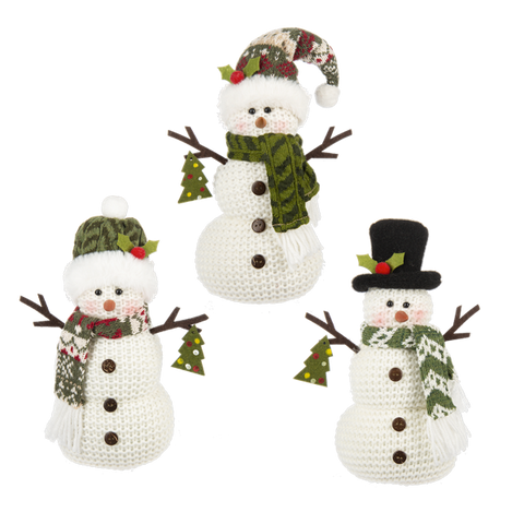 Comfy & Cozy Christmas - Snowman Figurines