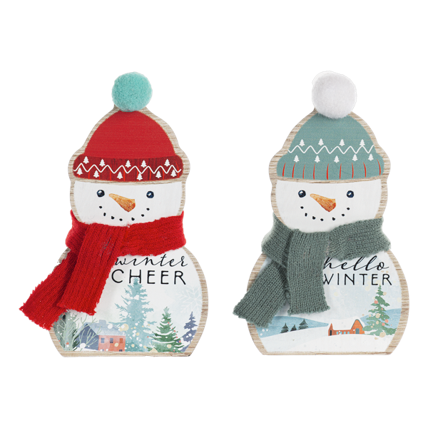Comfy & Cozy Christmas - Snowman Figurines