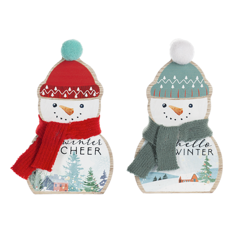 Comfy & Cozy Christmas - Snowman Figurines