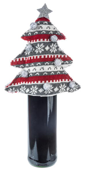 Christmas Tree Wine Bottle Covers