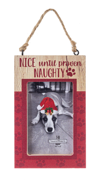 Feliz Naughty Pets - Photo Frame Ornaments