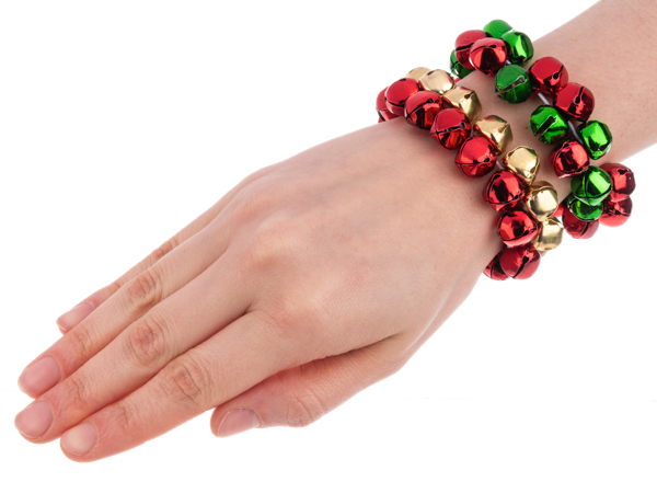 Jolly Jingles Stretch Bell Bracelets
