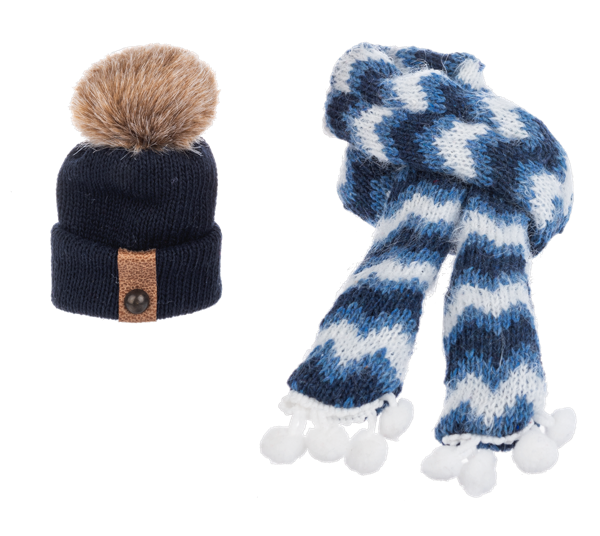 Wine Bottle Beanies and Scarves