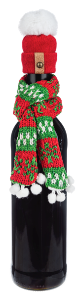 Wine Bottle Beanies and Scarves