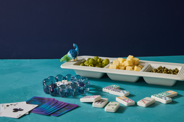 Nora Fleming Fancy Feathers (Peacock) Mini