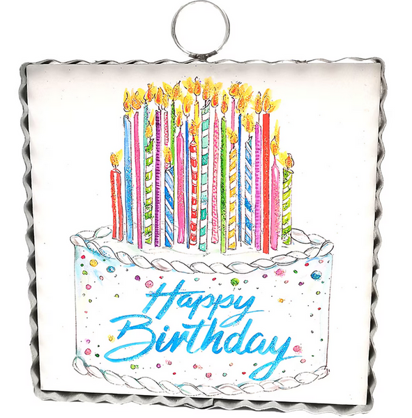 RTC Mini Art Happy Birthday Cake