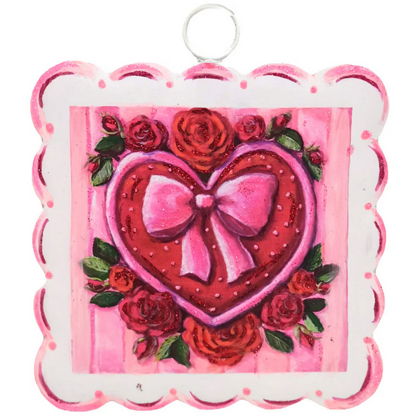 RTC Mini Scallop Art Heart & Roses