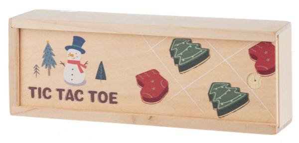 Wooden Tic Tac Toe Game