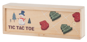 Wooden Tic Tac Toe Game