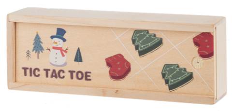 Wooden Tic Tac Toe Game