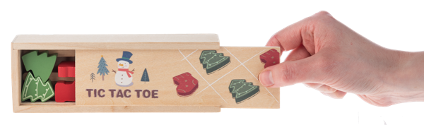 Wooden Tic Tac Toe Game