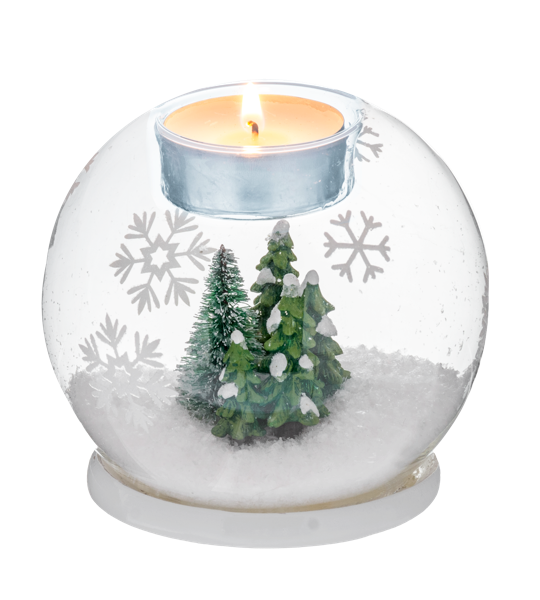Montages Tealight Holder - Winter Trees