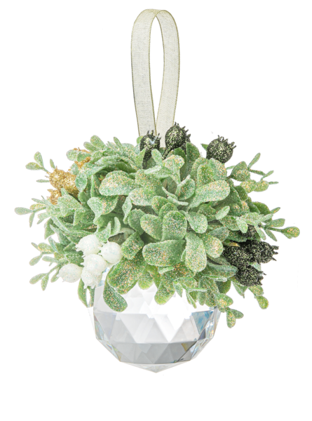 Mini Mistletoe Ornaments