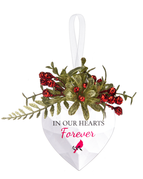 Mistletoe Sentiment Hearts
