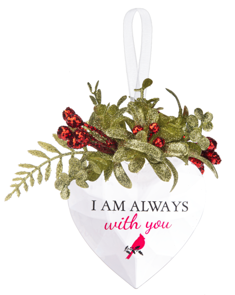 Mistletoe Sentiment Hearts