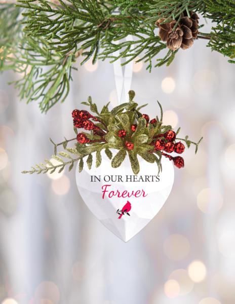 Mistletoe Sentiment Hearts