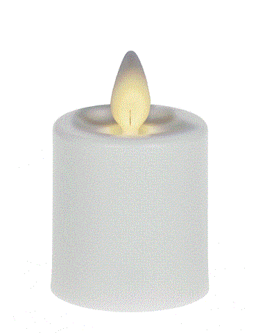 White LED Votive Candle Set (2 pc. set)