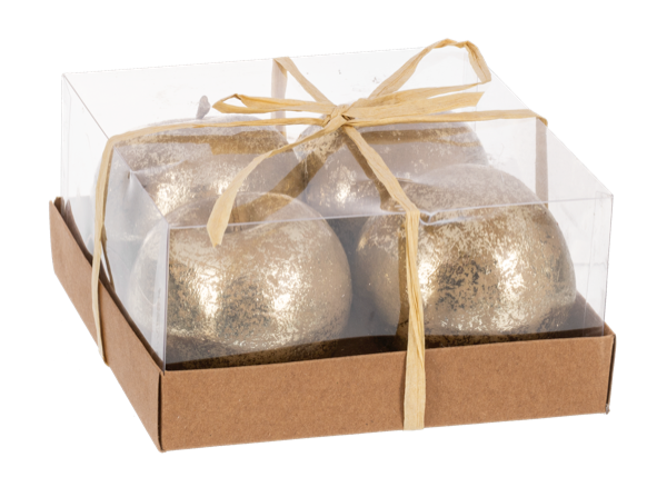 Gold Apple Figurine Boxed Set