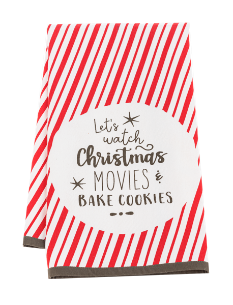 Holiday Tea Towel w/Wooden Spoon Gift Set