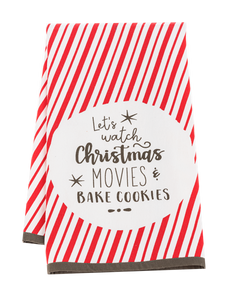 Holiday Tea Towel w/Wooden Spoon Gift Set