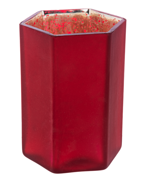 Cranberry Mercury Votive Holders
